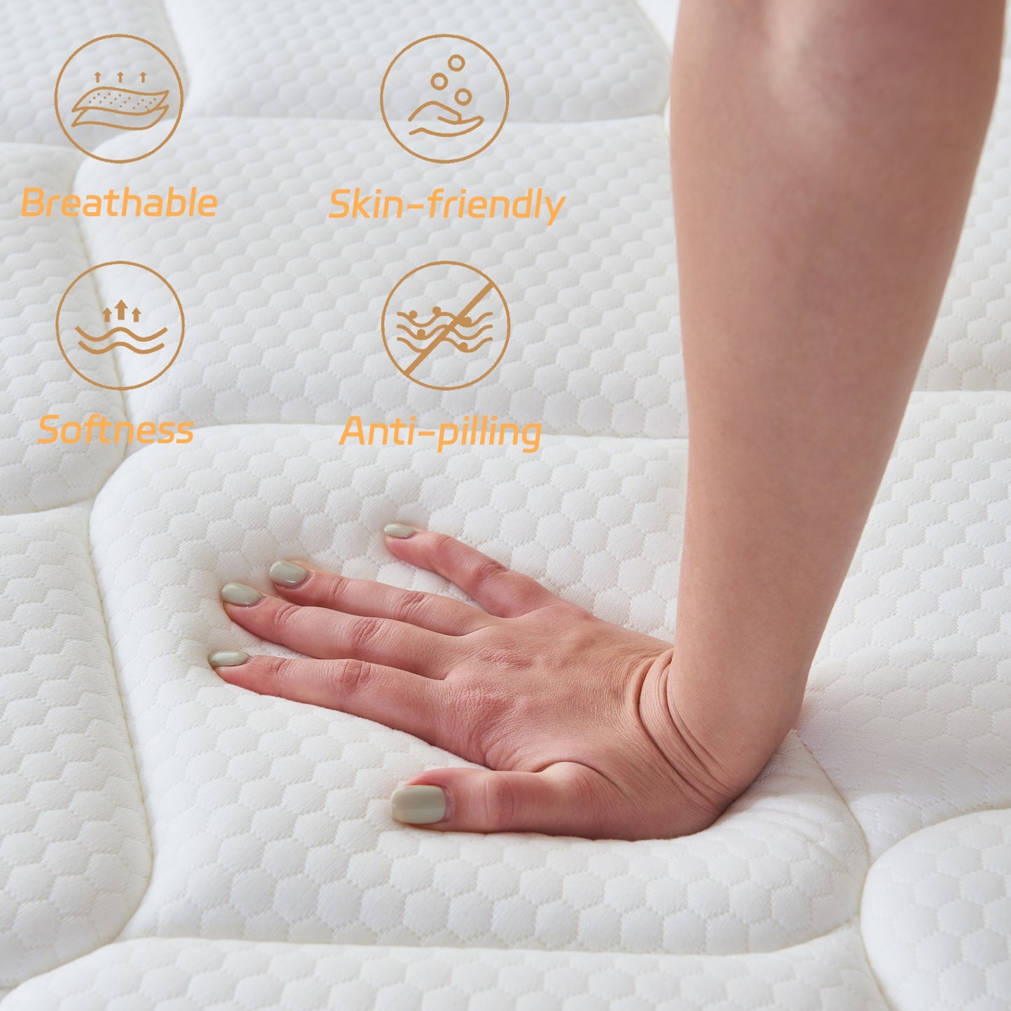 Review Full Mattress, 10 Inch Full Size Mattress in a Box,Memory Foam Hybrid Mattress,with Individual Pocket Spring for Motion Isolation & Silent Sleep, Pressure Relief, Medium Firmness
